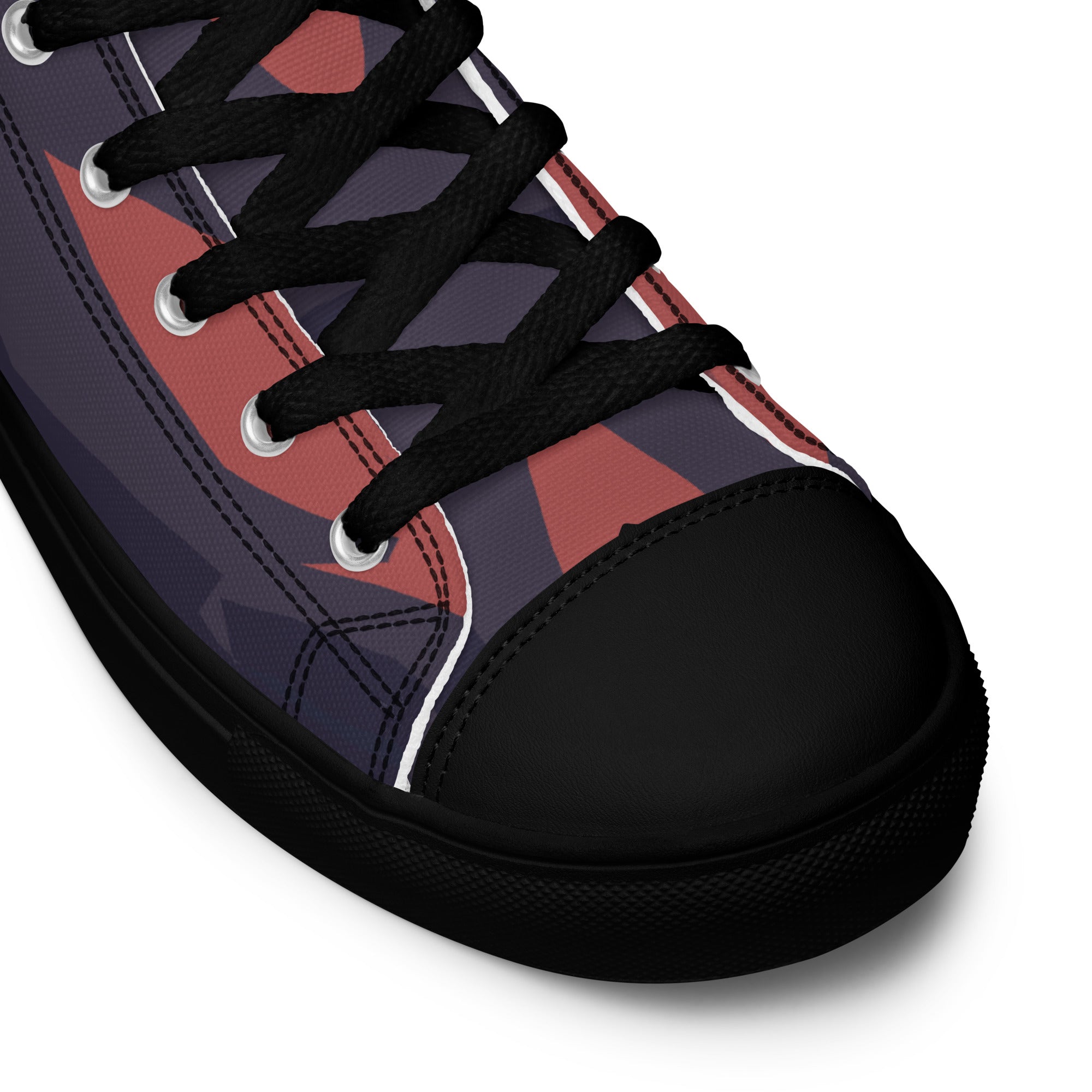 Gulf Shore Women's High Top Canvas Shoes Triboca Arts   
