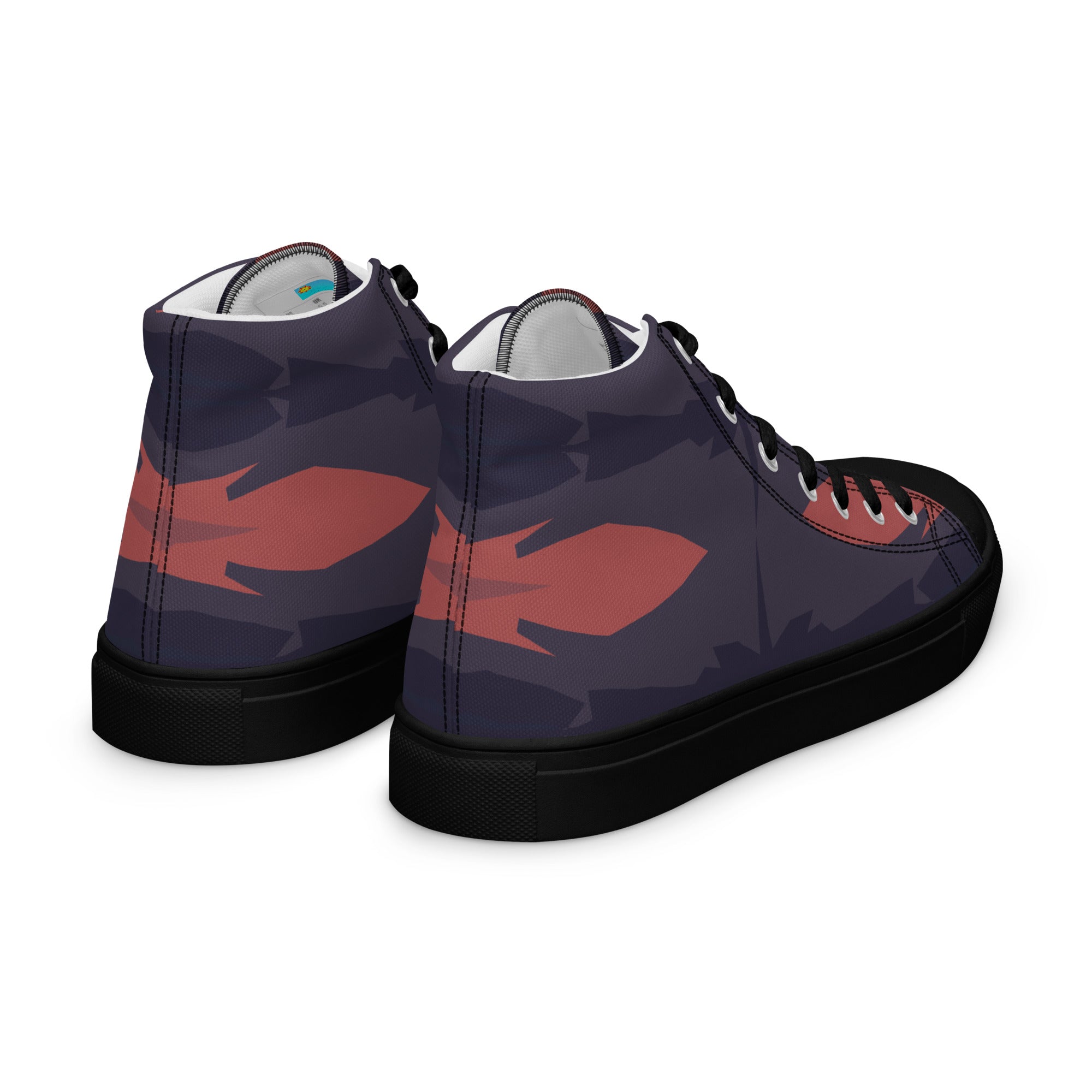 Gulf Shore Women's High Top Canvas Shoes Triboca Arts   