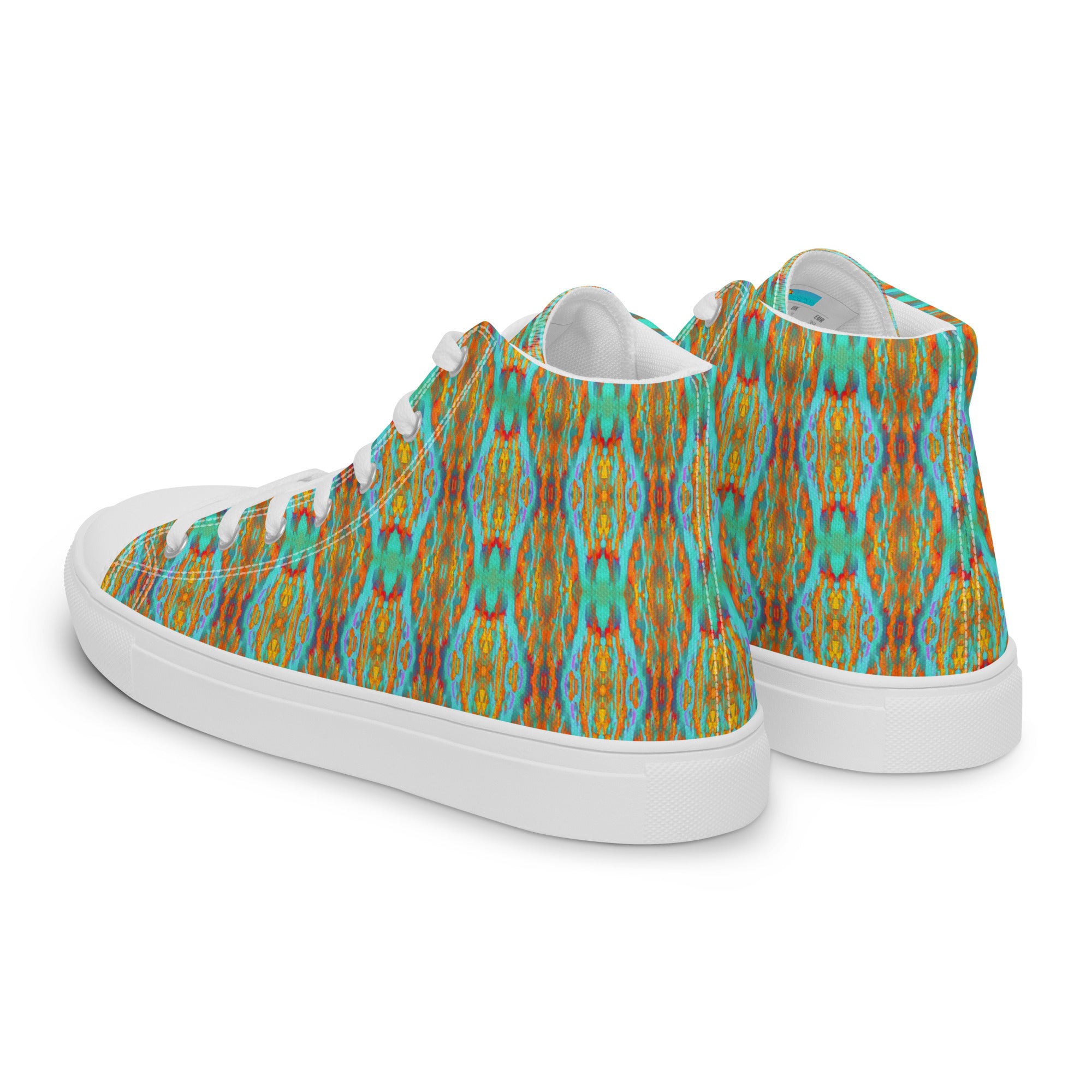 Gold Canyon Women's High Top Canvas Shoes Triboca Arts   