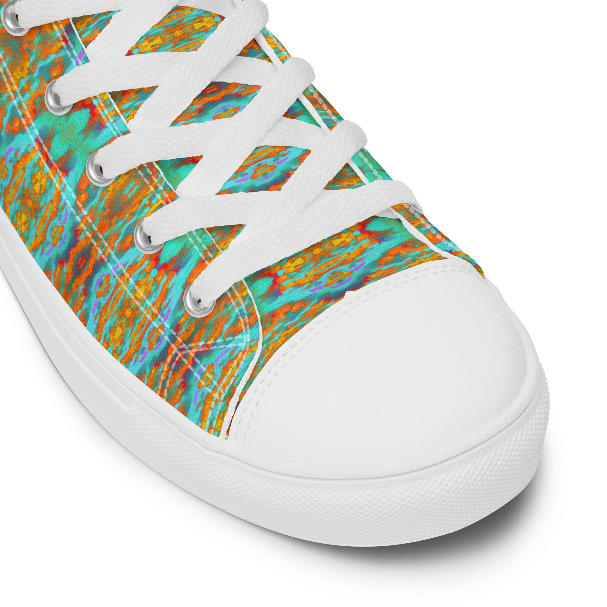 Gold Canyon Women's High Top Canvas Shoes Triboca Arts   